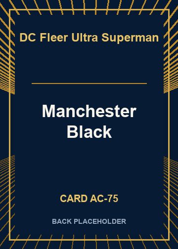 Manchester Black back card image