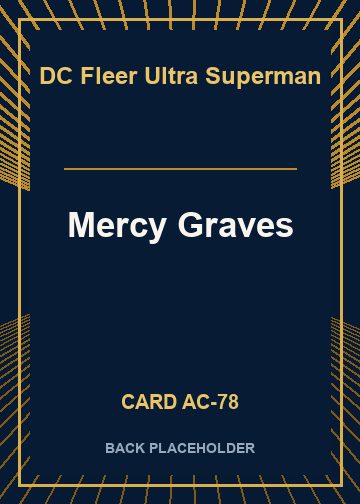 Mercy Graves back card image