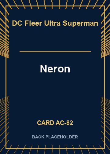 Neron back card image