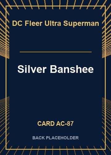 Silver Banshee back card image