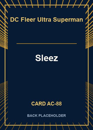 Sleez back card image