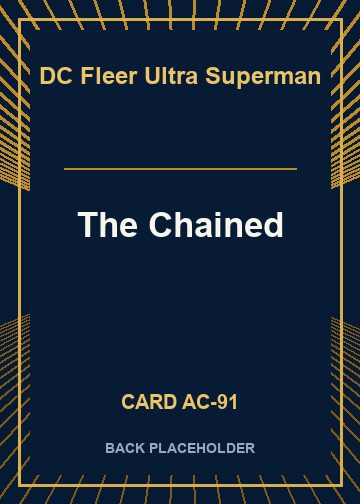The Chained back card image