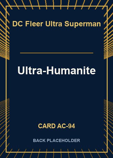 Ultra-Humanite back card image