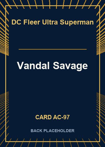 Vandal Savage back card image