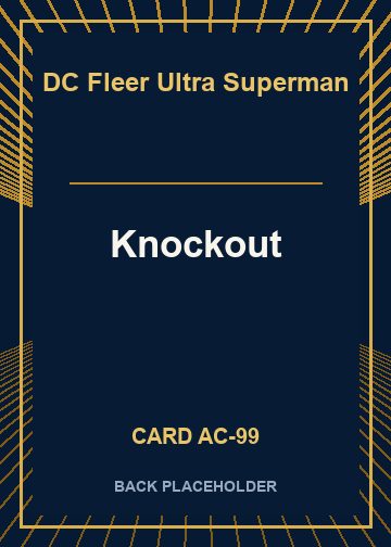 Knockout back card image