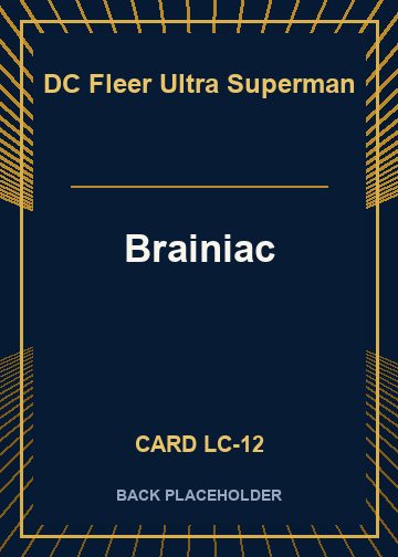 Brainiac back card image