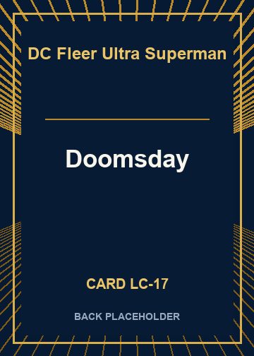 Doomsday back card image