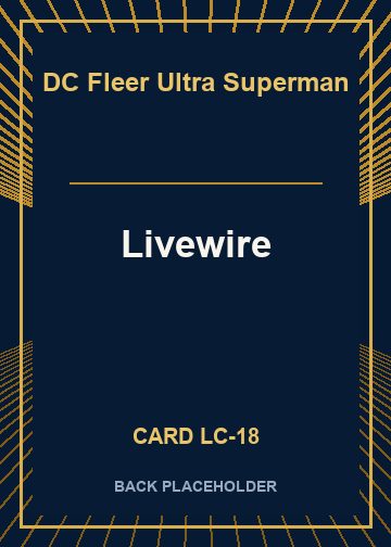 Livewire back card image