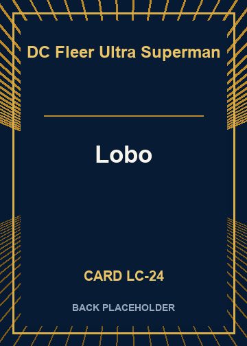 Lobo back card image