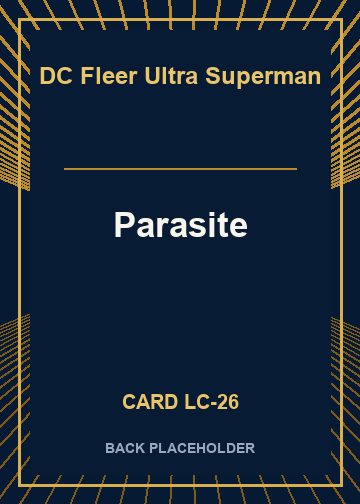 Parasite back card image