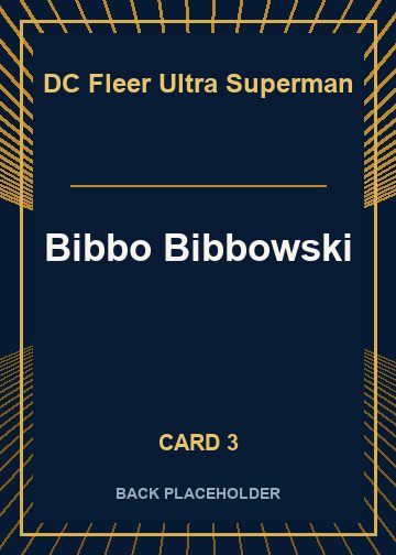 Bibbo Bibbowski back artwork
