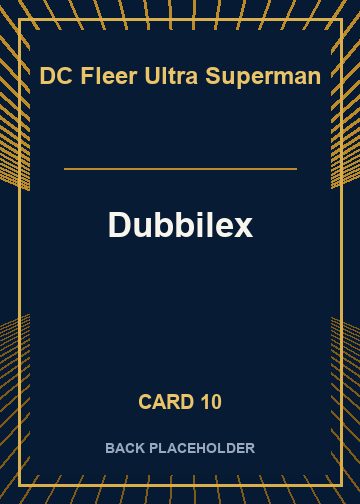 Dubbilex back artwork