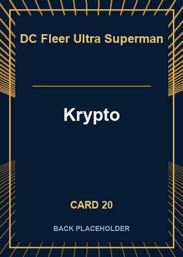 Krypto back artwork