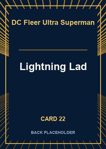 Lightning Lad back artwork