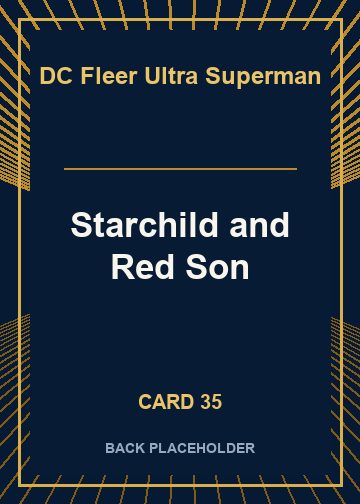 Starchild and Red Son back artwork