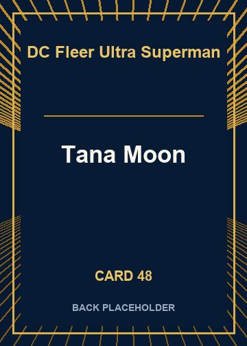 Tana Moon back card image