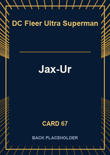 Jax-Ur back card image