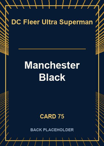 Manchester Black back card image