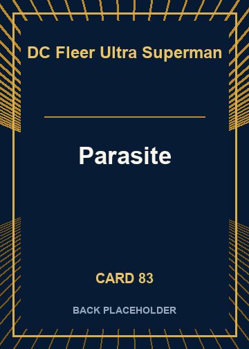 Parasite back card image