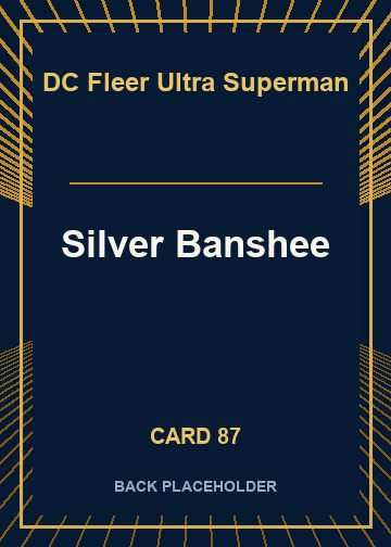 Silver Banshee back card image