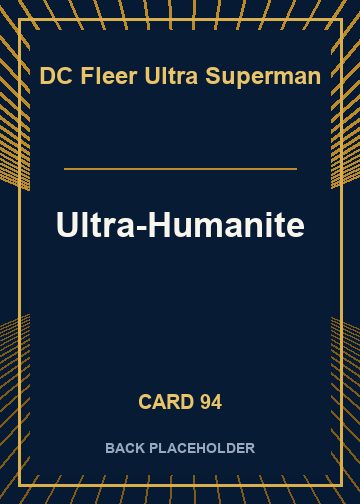 Ultra-Humanite back card image
