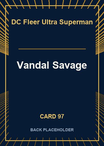 Vandal Savage back card image
