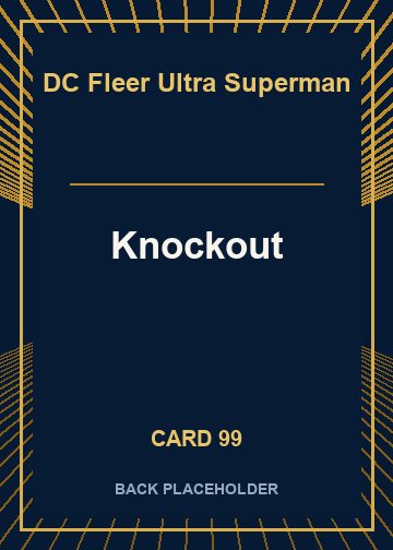Knockout back card image