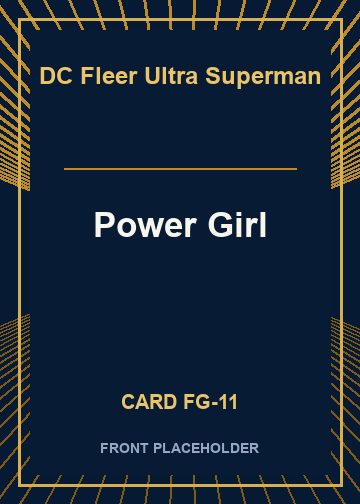 Power Girl card thumbnail