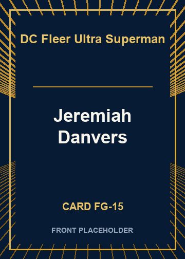 Jeremiah Danvers card thumbnail