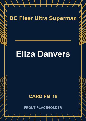 Eliza Danvers card thumbnail
