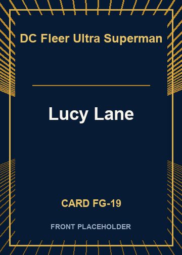 Lucy Lane card thumbnail