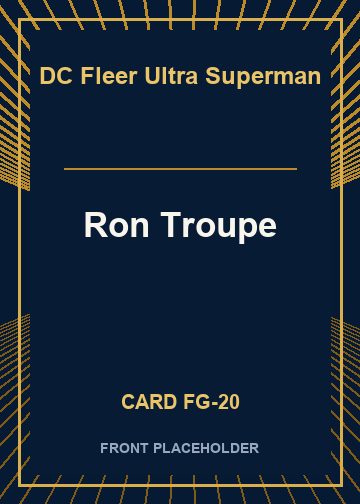 Ron Troupe card thumbnail