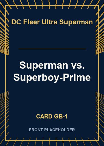 Superman vs. Superboy-Prime card thumbnail
