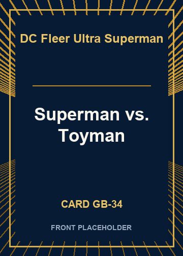 Superman vs. Toyman card thumbnail