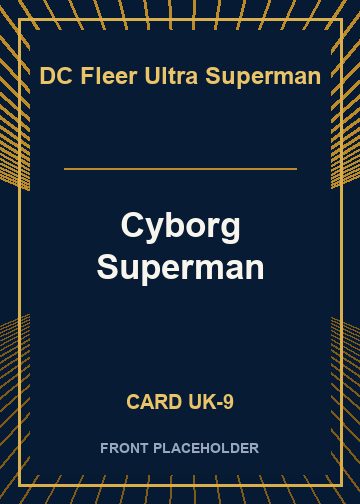 Cyborg Superman card thumbnail
