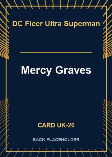 Mercy Graves back card image