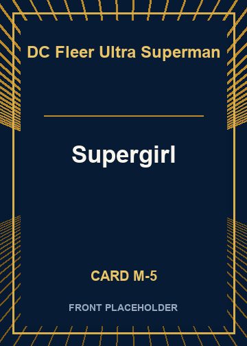 Supergirl card thumbnail