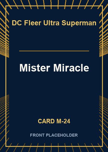 Mister Miracle card thumbnail