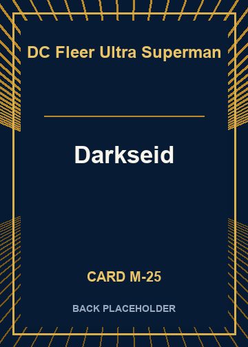 Darkseid back card image
