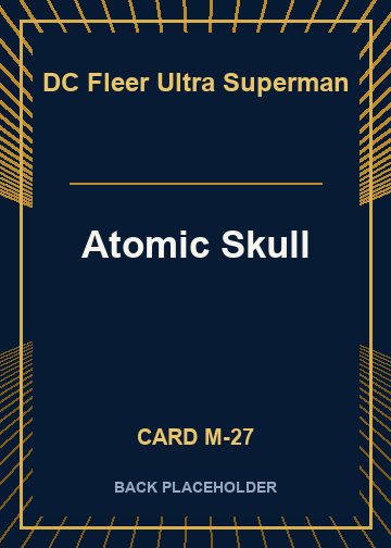 Atomic Skull back card image