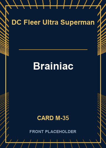 Brainiac front card image