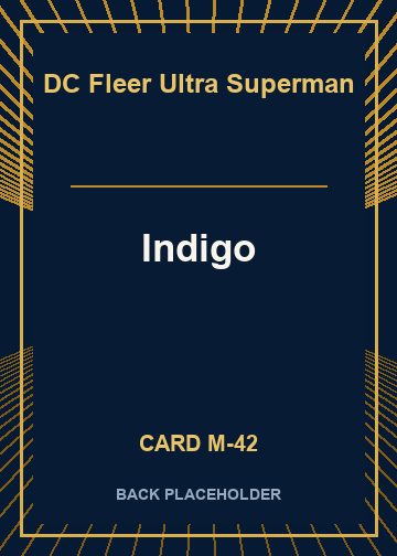 Indigo back card image