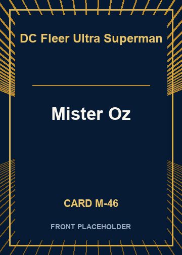 Mister Oz card thumbnail