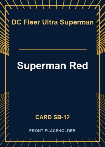 Superman Red card thumbnail