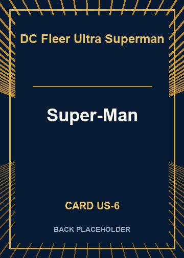 Super-Man back card image