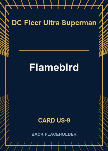 Flamebird back card image