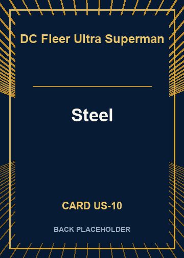 Steel back card image