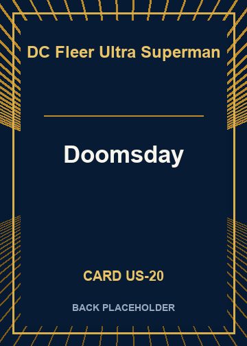 Doomsday back card image