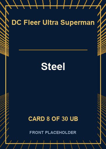Steel card thumbnail