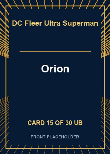 Orion card thumbnail